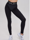 Леггинсы FITRUN Leggings Super Nuts "Total Black Relief"