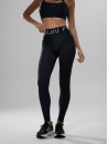 Leggings FITRUN Leggings Super Nuts "Total Black Relief"