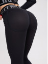 Леггинсы FITRUN Leggings Super Nuts "Total Black Relief"