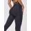 Легінси FITRUN Leggings Super Nuts Push-Up "Total Black Relief"