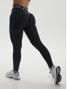 Легінси FITRUN Leggings Super Nuts Push-Up "Total Black Relief"