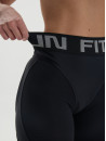Легінси FITRUN Leggings Super Nuts Push-Up "Total Black Relief"