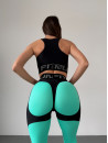 Leggings FITRUN Leggings Super Nuts Push-Up "Mint Relief"