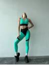 Леггинсы FITRUN Leggings Super Nuts Push-Up "Mint Relief"