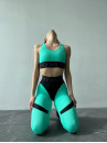 Леггинсы FITRUN Leggings Super Nuts Push-Up "Mint Relief"