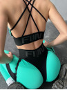 Леггинсы FITRUN Leggings Super Nuts Push-Up "Mint Relief"