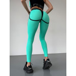 Leggings FITRUN Leggings Super Nuts "Mint Relief"