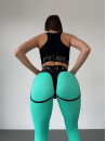 Leggings FITRUN Leggings Super Nuts "Mint Relief"