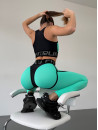 Leggings FITRUN Leggings Super Nuts "Mint Relief"