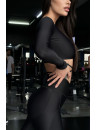 Leggings FITRUN Leggings PaceSetter "Total Black"