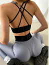 Leggings FITRUN Leggings Sculpt "Total Shine Silver"