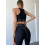 Леггинсы FITRUN Leggings Super Nuts "Black Blaze"