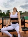 Легінси FITRUN Leggings Super Nuts Push-Up "Total White"