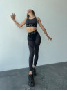 Легінси FITRUN Leggings Super Nuts "Graphite Soft"