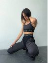 Leggings FITRUN Leggings Super Nuts "Graphite Soft"