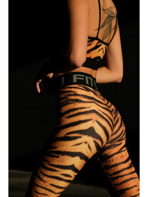 Легінси FITRUN Leggings Brend Belt "Tiger"