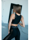 Леггинсы FITRUN Leggings Flow "Black"