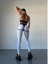 Легінси FITRUN Leggings Super Nuts "White Relief"