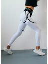 Леггинсы FITRUN Leggings Super Nuts "White Relief"