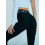Leggings FITRUN Leggings NICE Push-Up "Total Black"