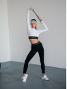 Leggings FITRUN Leggings NICE Push-Up "Total Black"