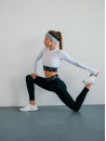Leggings FITRUN Leggings NICE Push-Up "Total Black"