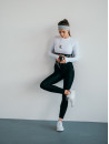 Leggings FITRUN Leggings NICE Push-Up "Total Black"
