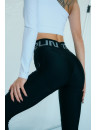 Leggings FITRUN Leggings NICE Push-Up "Total Black"