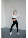 Leggings FITRUN Leggings NICE Push-Up "Total Black"