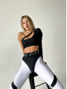 Легінси FITRUN Leggings Super Nuts Push-Up "White"