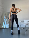 Легінси FITRUN Leggings Super Nuts Push-Up "Total Graphite Soft"