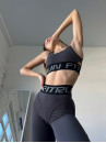 Легінси FITRUN Leggings Super Nuts Push-Up "Total Graphite Soft"