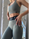 Leggings FITRUN Leggings Super Nuts Push-Up "Total Olive Soft"