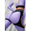 Leggings FITRUN Leggings Super Nuts Push-Up "Shine Lilac”