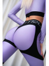 Легінси FITRUN Leggings Super Nuts Push-Up "Shine Lilac”