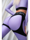 Leggings FITRUN Leggings Super Nuts Push-Up "Shine Lilac”