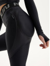 Леггинсы FITRUN Leggings Super Nuts Push-Up "Black Blaze"