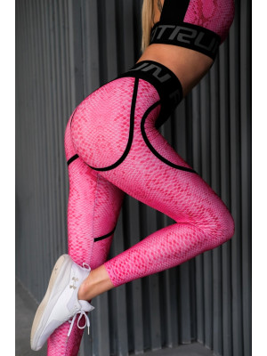 Легінси FITRUN Leggings Super Nuts "Pink Python"