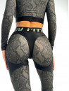 Легінси FITRUN Leggings Super Nuts Push-Up "Black Python"