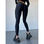 Leggings FITRUN Leggings Sculpt "Total Black"
