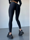 Леггинсы FITRUN Leggings Sculpt "Total Black"