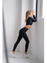 Леггинсы FITRUN Leggings Sculpt "Total Black"