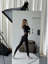 Легінси FITRUN Leggings Super Nuts Push-Up "Total Black Soft"