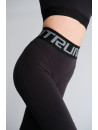 Леггинсы FITRUN Leggings Super Nuts Push-Up "Total Black Soft"