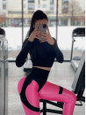 Легінси FITRUN Leggings Super Nuts Corsage Push-Up "Shine Barbie"
