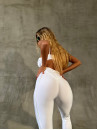 Leggings FITRUN Leggings Versa "White VE"