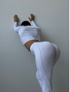 Leggings FITRUN Leggings Versa "White VE"