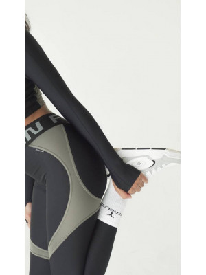 Леггинсы FITRUN Leggings PowerFul Push-Up "Khaki Blaze"