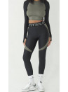 Leggings FITRUN Leggings PowerFul Push-Up "Khaki Blaze"