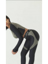 Leggings FITRUN Leggings PowerFul Push-Up "Khaki Blaze"